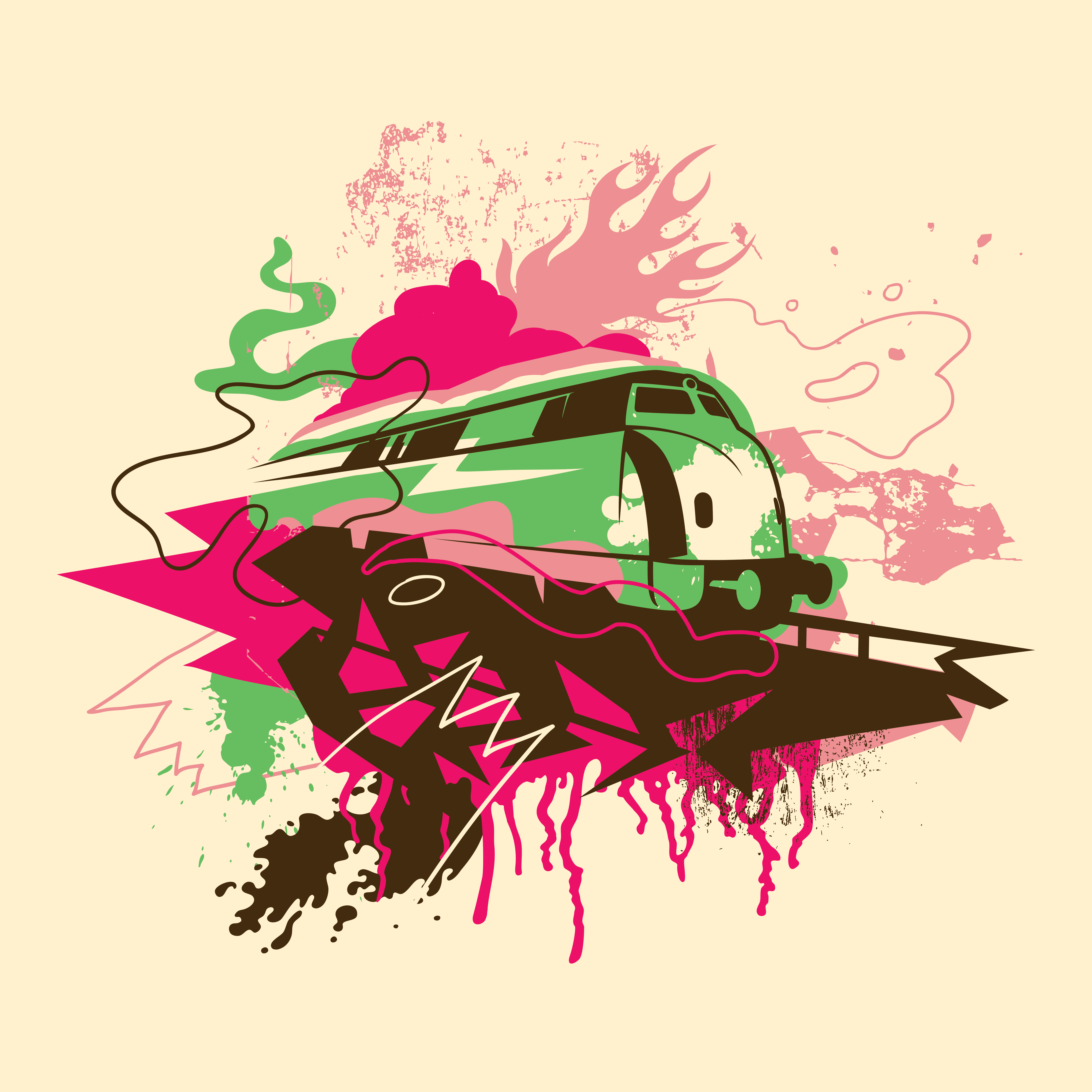 Graffiti Vector Clip Art