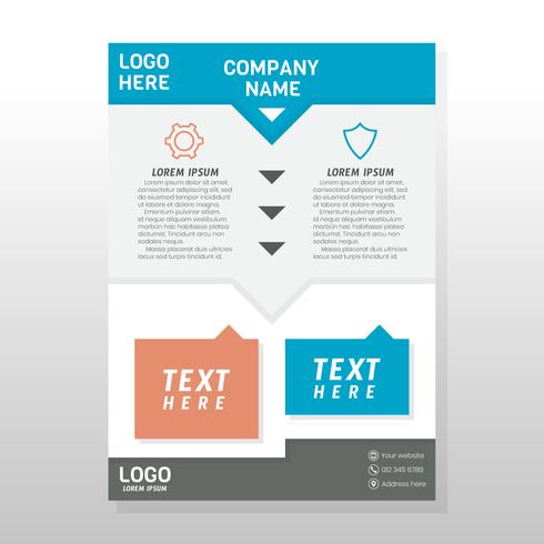 Business Brochure Design vector