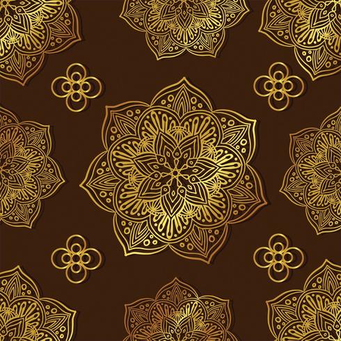 Kolam Ornament Pattern Vector Design