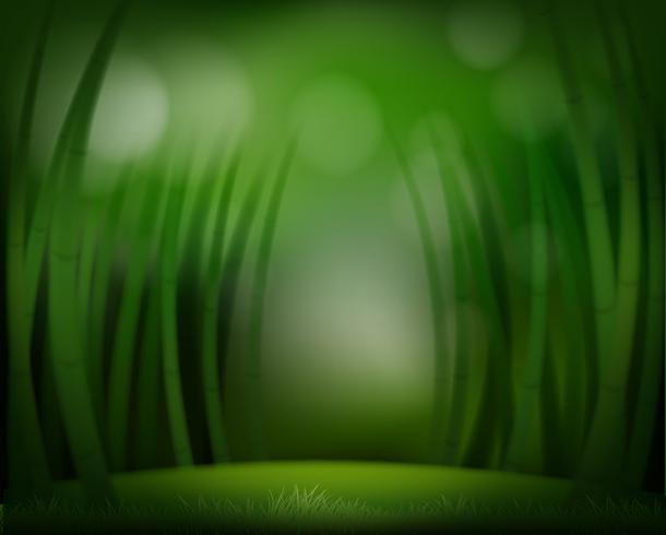 A green forest template vector