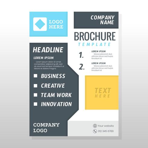 Business Brochure Design vector