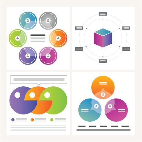 Vector ilustración infografía