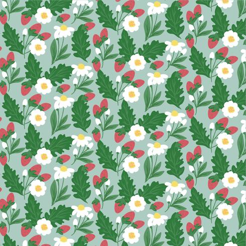 Vector Spring Seamless Pattern