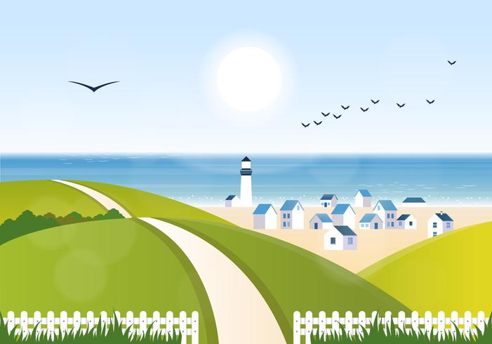 Vector Landscape illustration