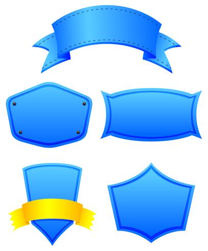 Empty templates vector