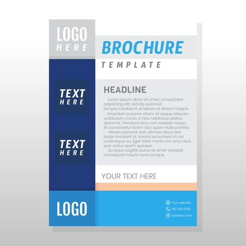 Business Brochure Design vector