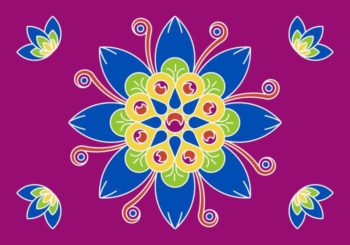 Kolam vector
