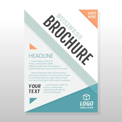 Business Brochure Design vector