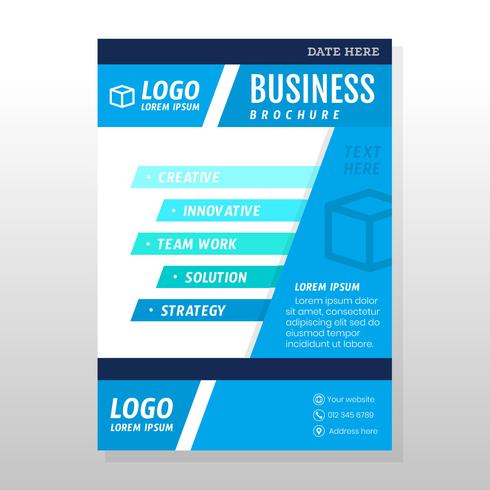 Business Brochure Design vector