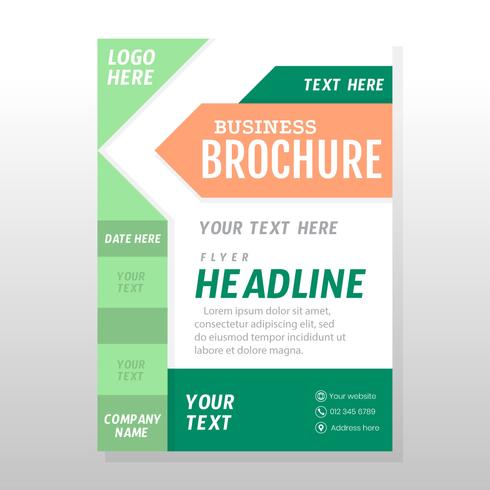 Business Brochure Design vector