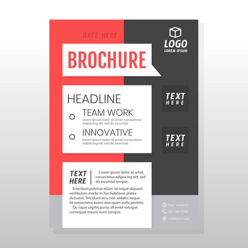 Business Brochure Design vector