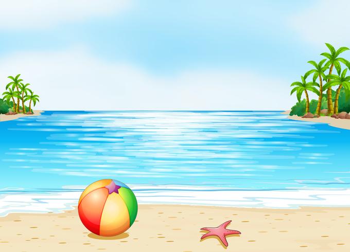 A beach vector