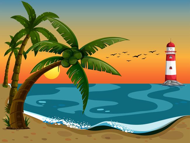 Beach vector