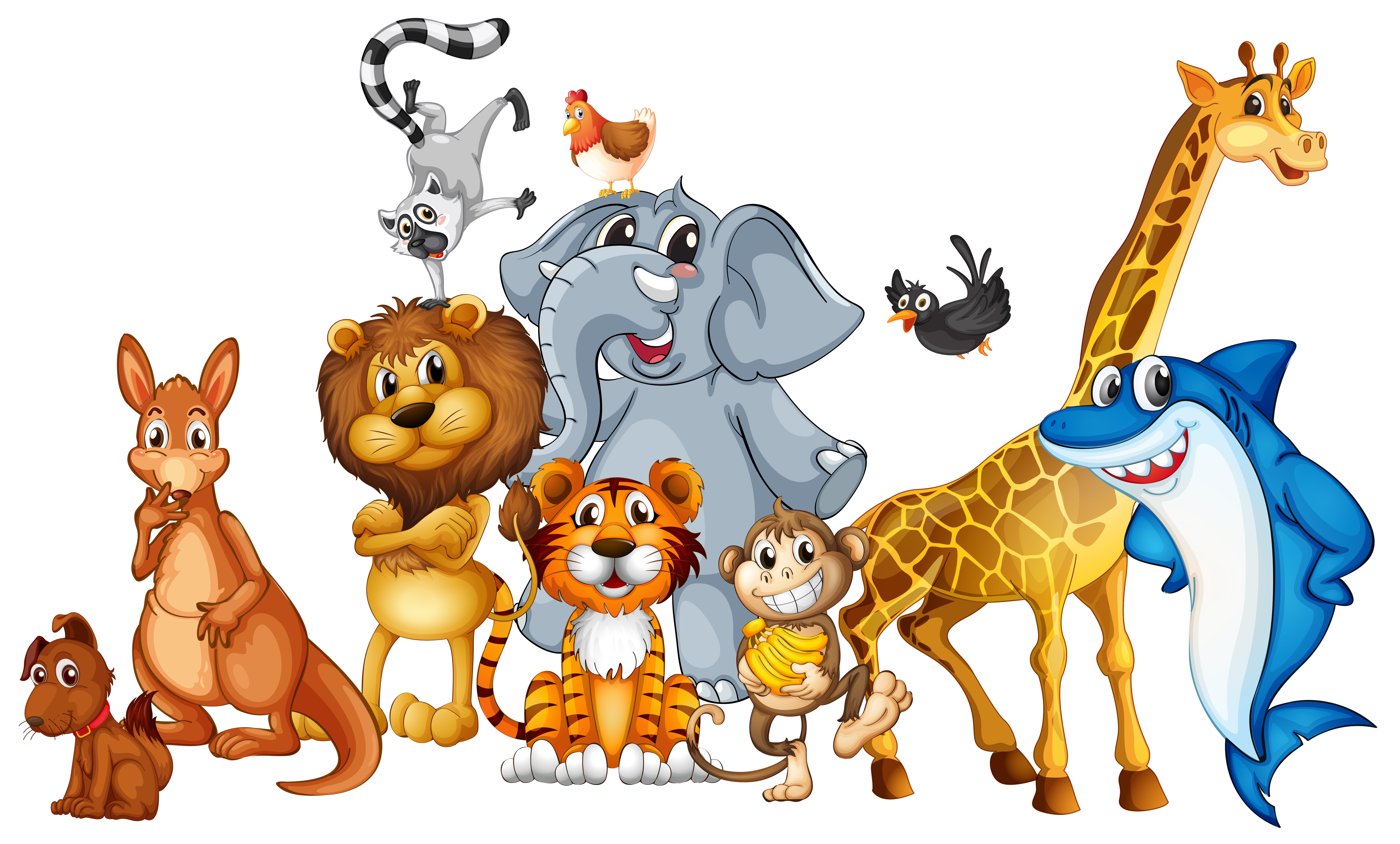 Animal Clipart Vector Art, Icons, and Graphics for Free Download