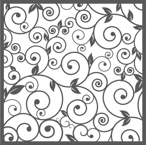 flower natural curls vector