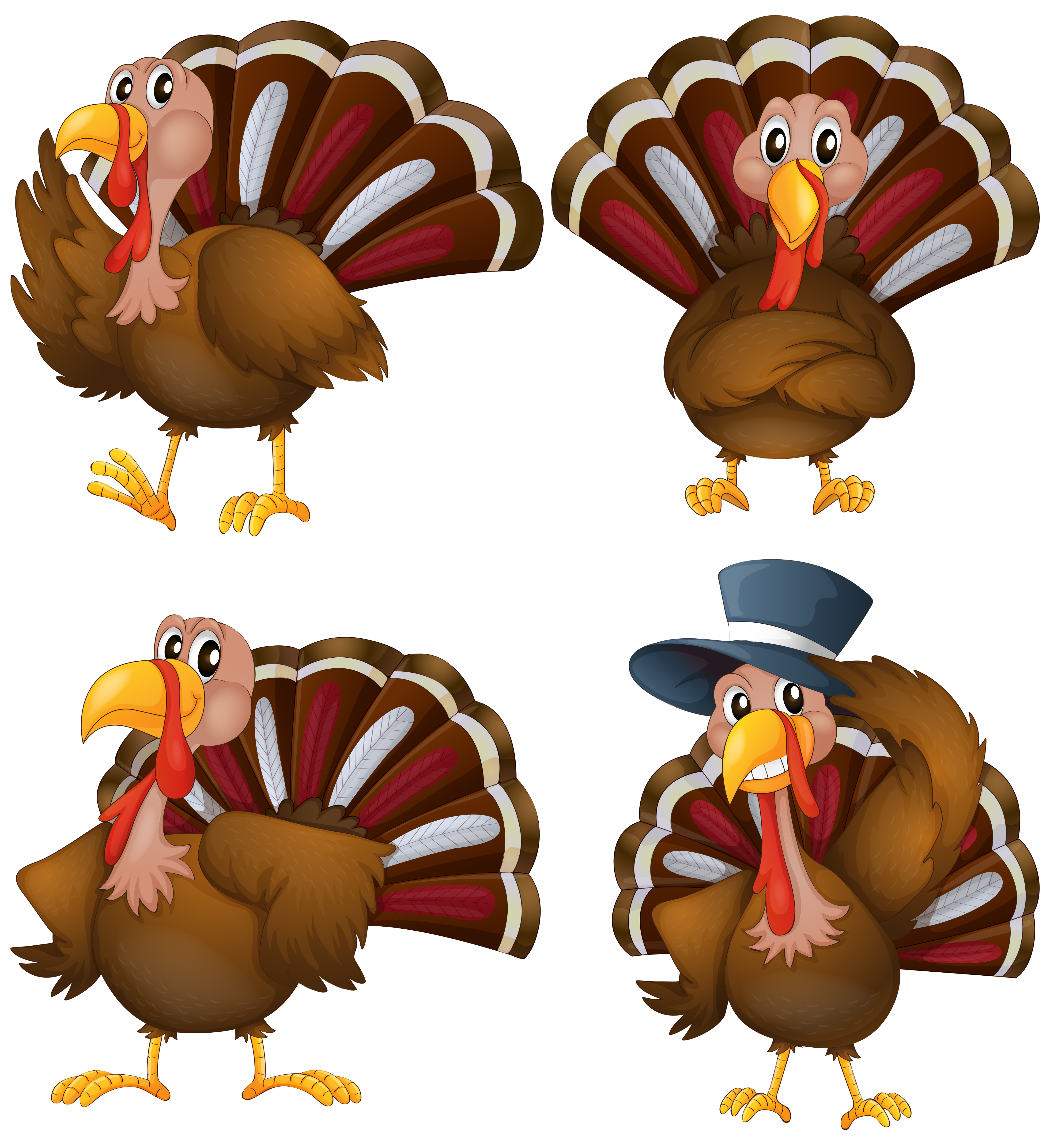 Download Turkey set 360760 - Download Free Vectors, Clipart ...