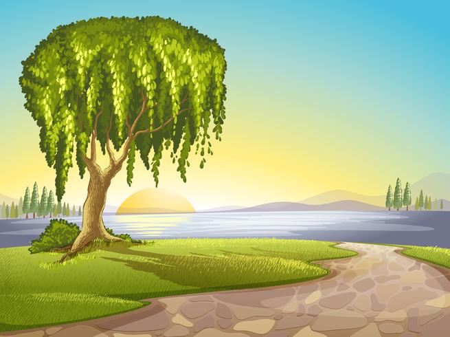 paisaje vector