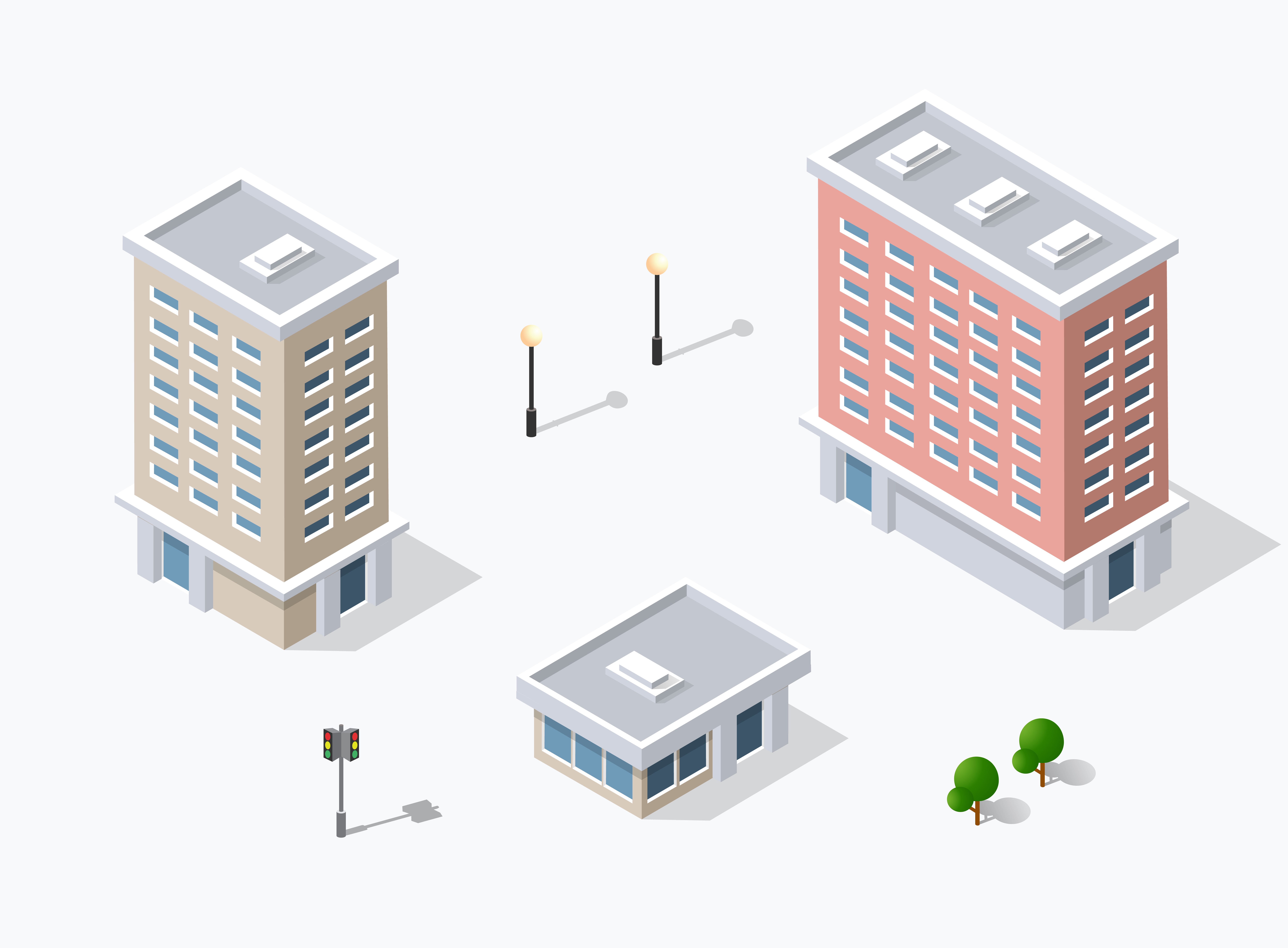 Download Web icon Isometric 3D city infrastructure, urban - Download Free Vectors, Clipart Graphics ...