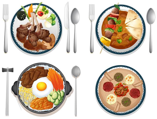 International food vector