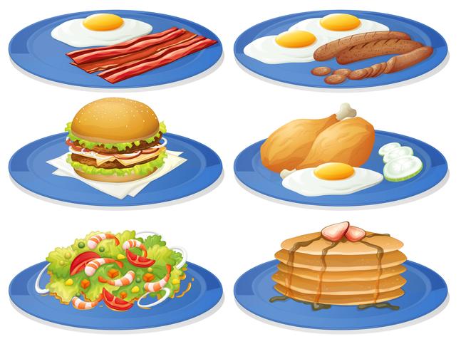 Breakfast vector