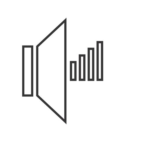 Line Black Icon vector