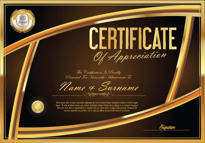 Certificate vector