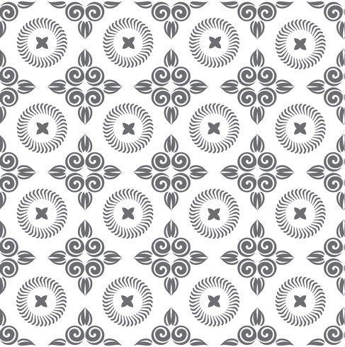 Pattern silhouette cut vector