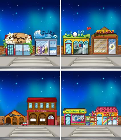 Shops vector