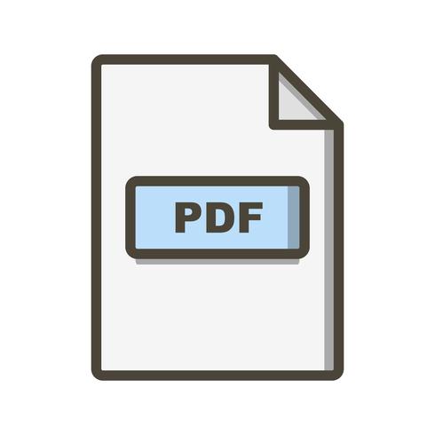 PDF Vector Icon