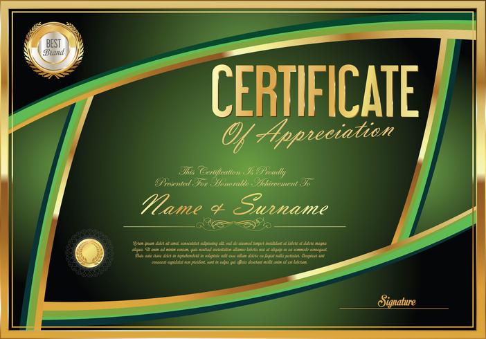 Certificate vector