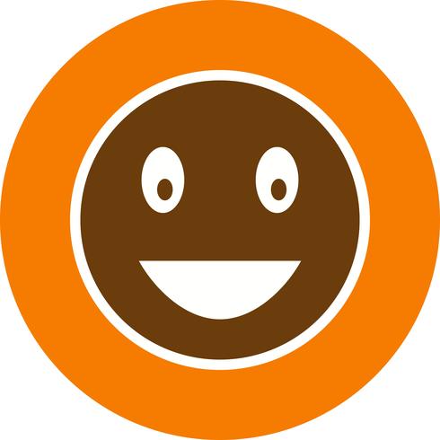 Laughing Emoji Vector Icon
