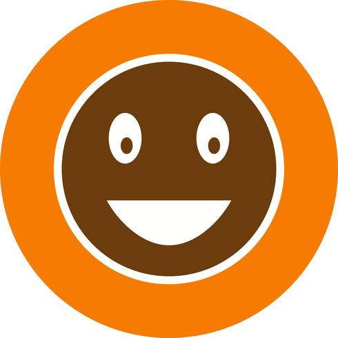 Laughing Emoji Vector Icon