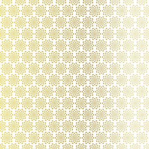 patrón de oro blanco starburst abstracto vector