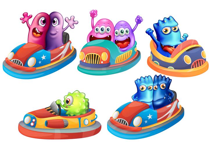 Monsters vector