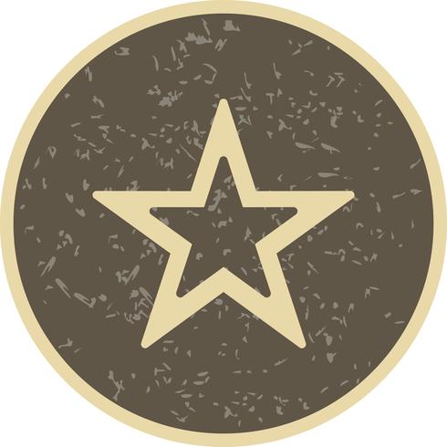 Icono de vector estrella