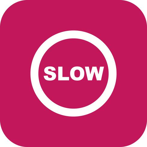 Vector Slow Icon