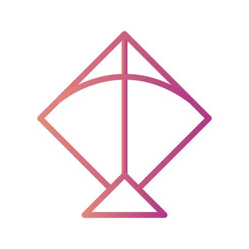 Kite Vector Icon
