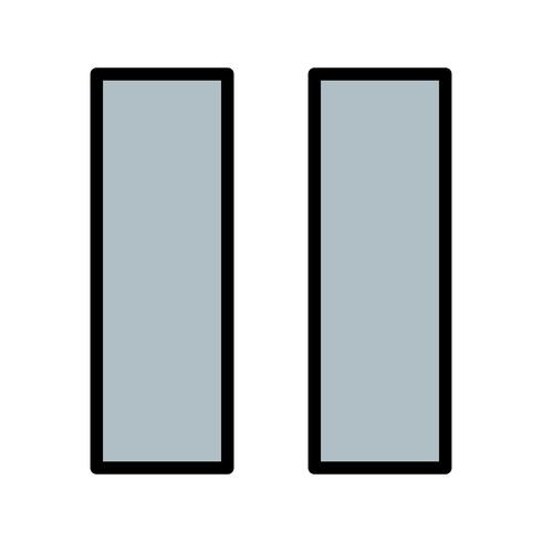 Pause Vector Icon