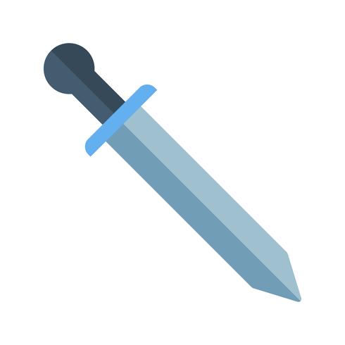 Icono de vector de espada
