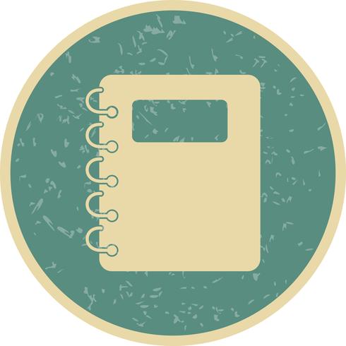 Notepad Vector Icon