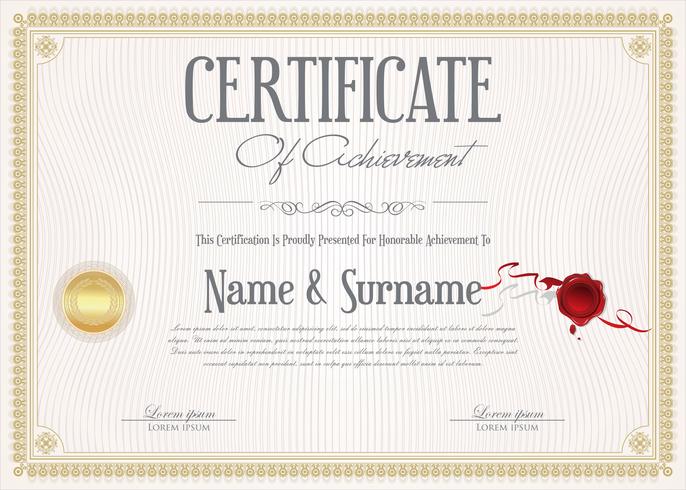 Certificate vector