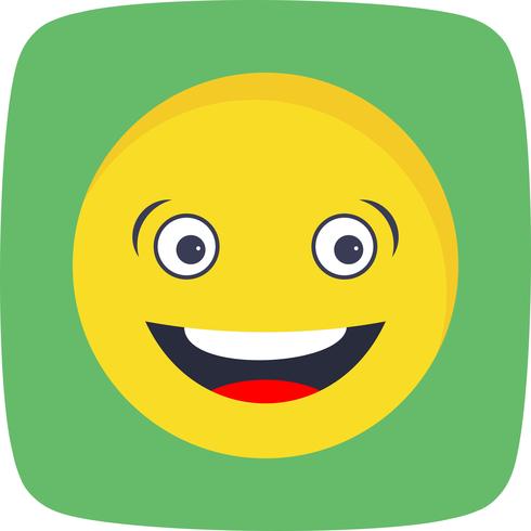 Laughing Emoji Vector Icon