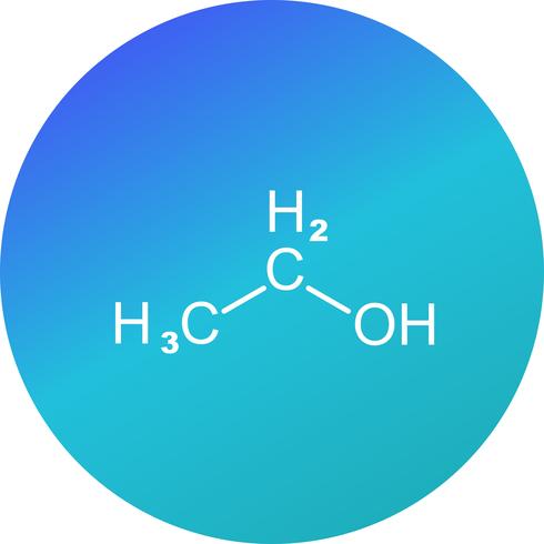 Icono de Vector de etanol