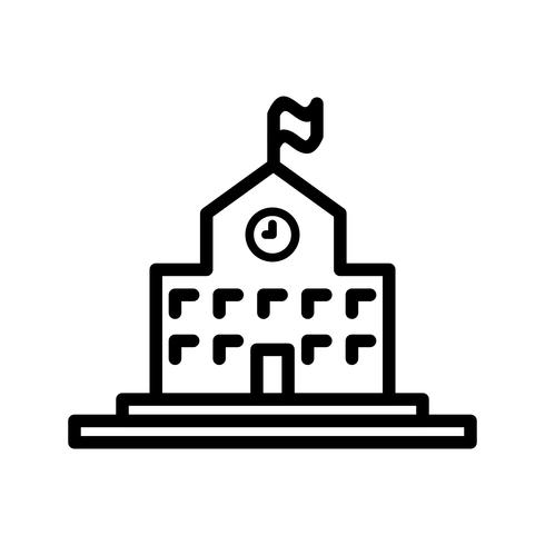 Line Black Icon vector