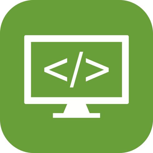 Icono de Vector de programación