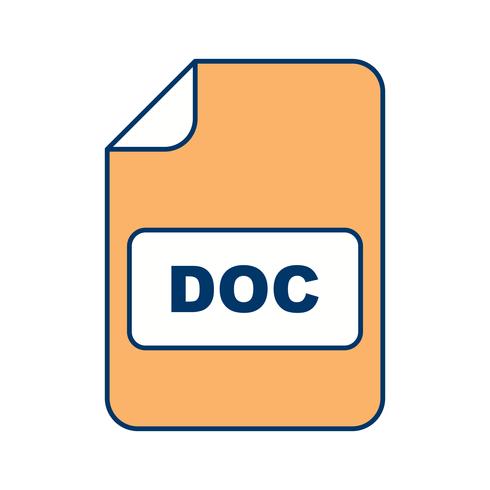 DOC Vector Icon