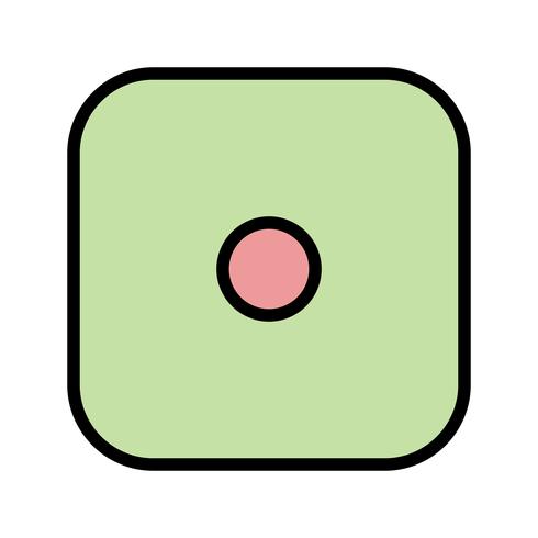 Dice One Vector Icon