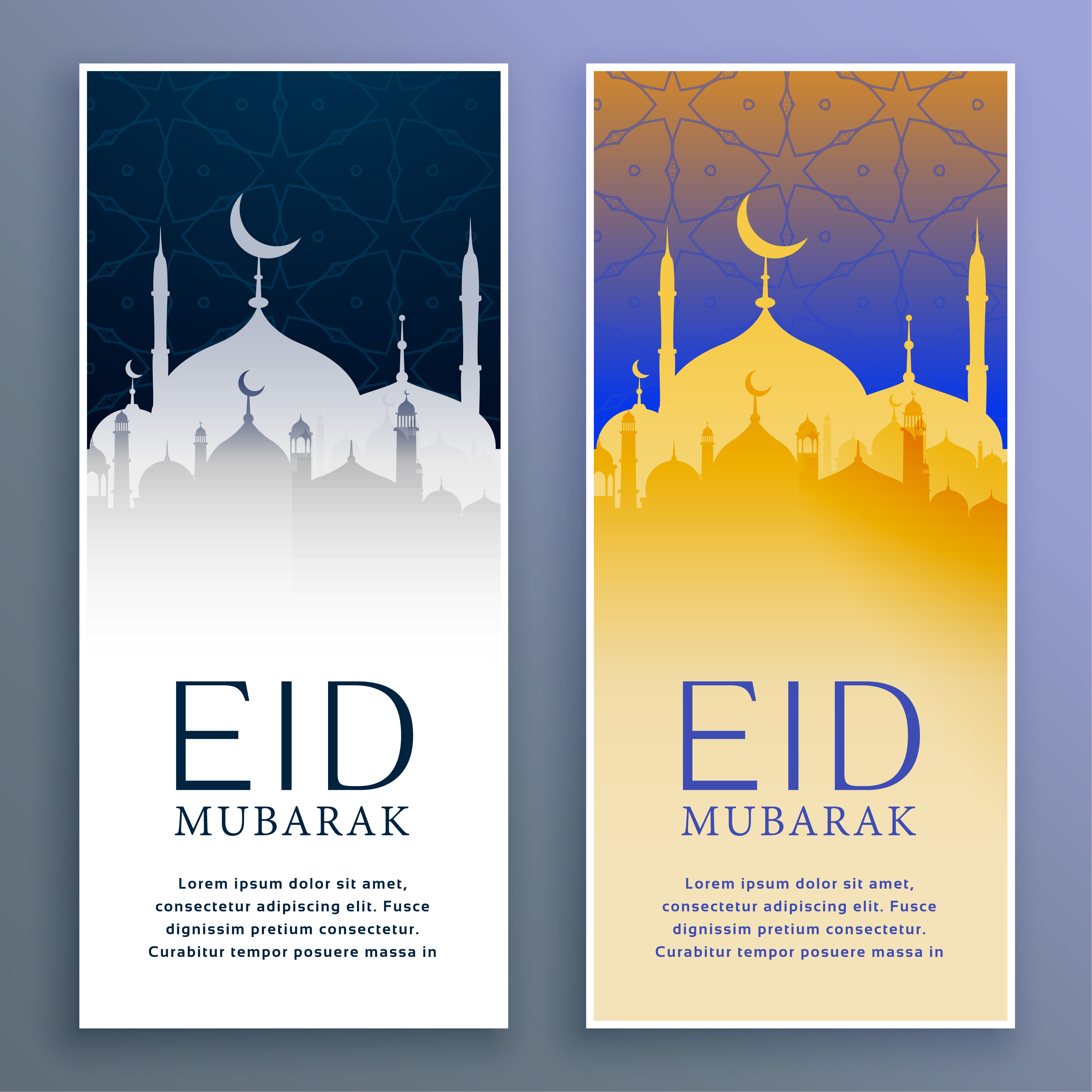 ramadan eid mubarak banner