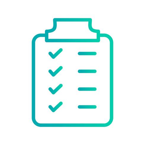 Planning Vector Icon