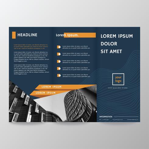 Brochure Template Vector Design